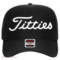 Titties Golf Bachelor Party Funny Golfing Hat thumb 0