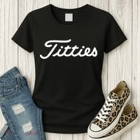 Titties Golf Bachelor Party Funny Golfing Women's T-Shirt thumb 3