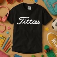 Titties Golf Bachelor Party Funny Golfing Kids T-Shirt thumb 3