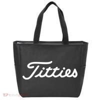 Titties Golf Bachelor Party Funny Golfing Tote Bag thumb 0