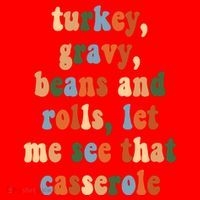 Turkey Gravy Beans And Rolls Funny Thanksgiving Santa Hat thumb 1