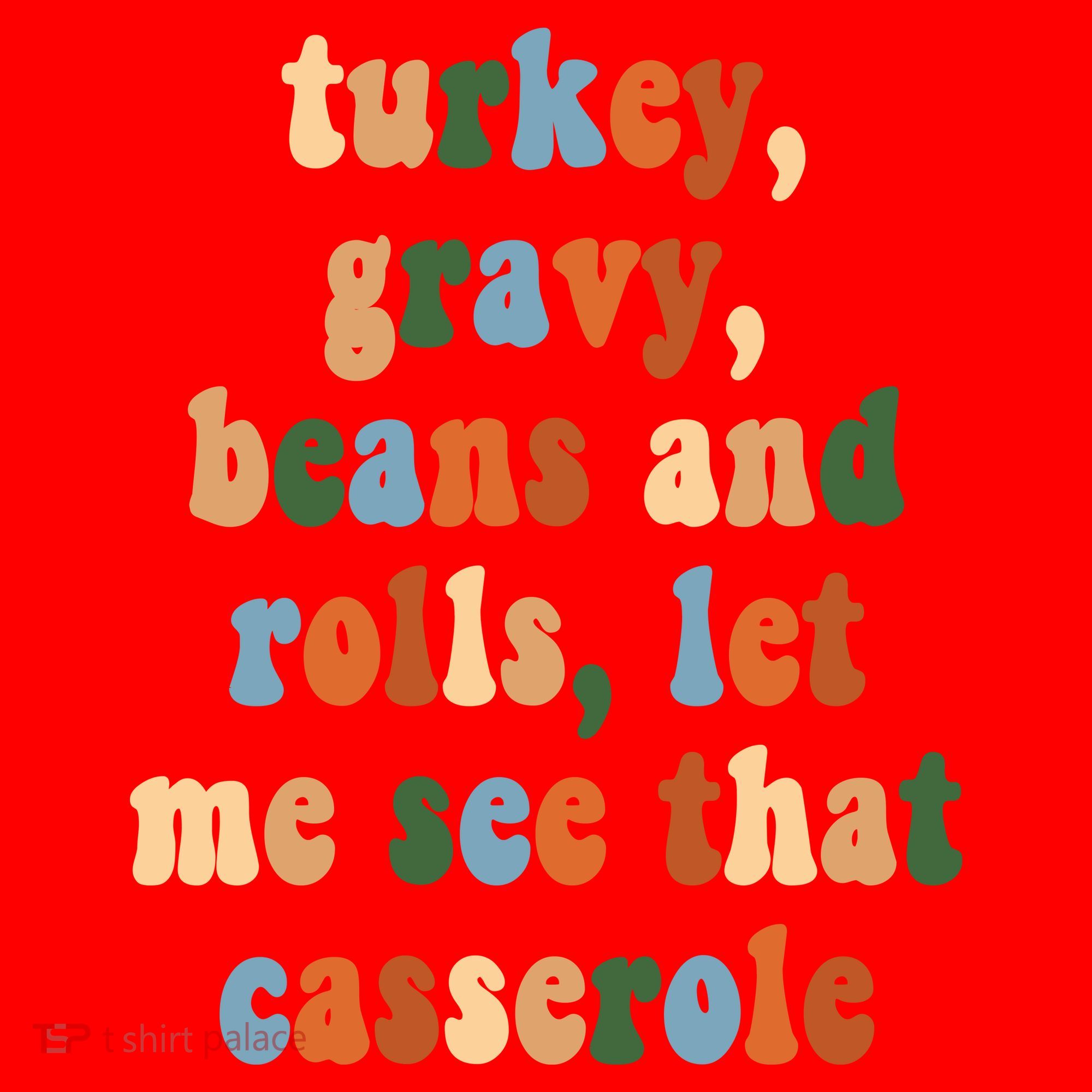 Turkey Gravy Beans And Rolls Funny Thanksgiving Santa Hat
