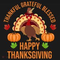 Thankful Grateful Blessed Happy Thanksgiving Quote Visor thumb 3
