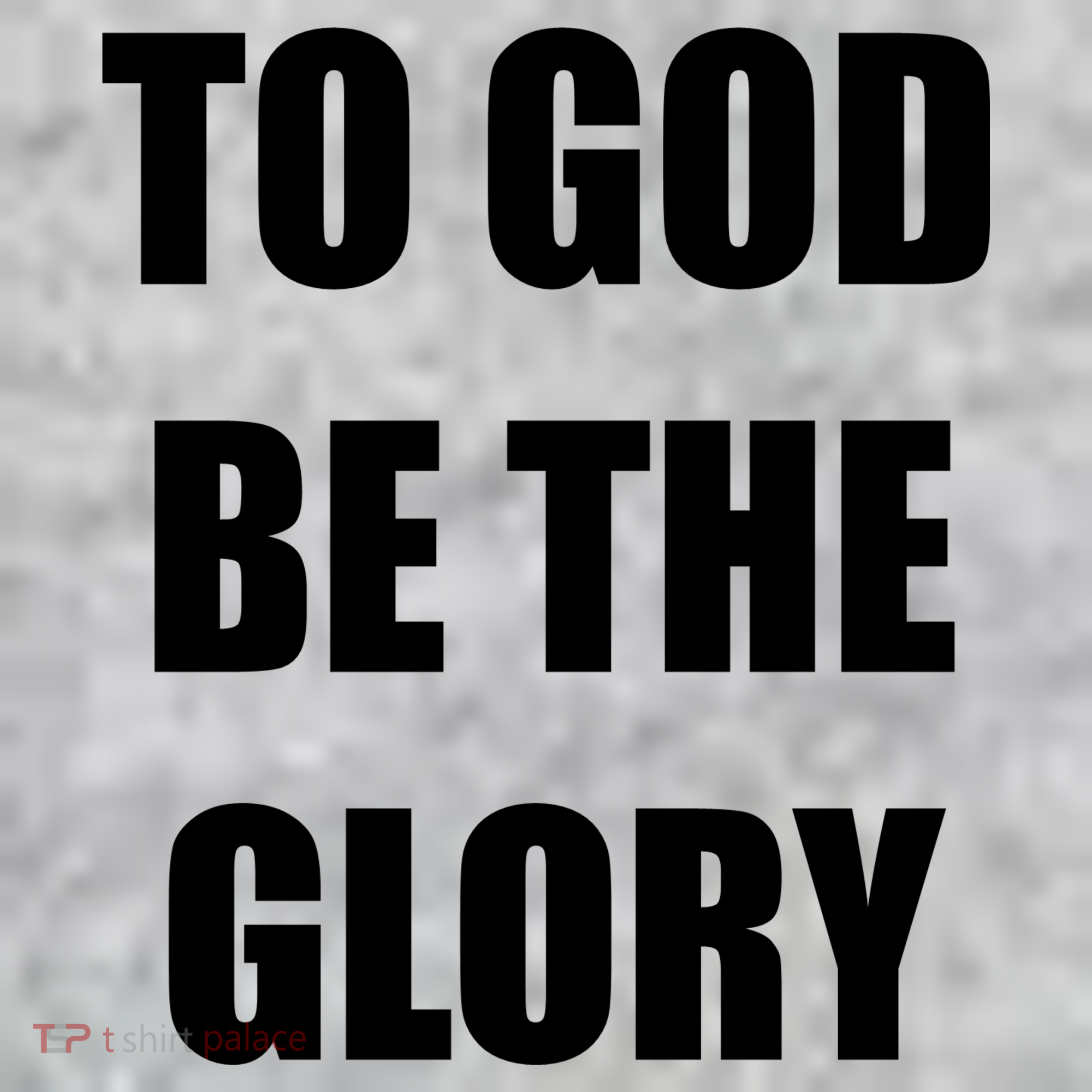 To God Be The Glory Sweatshirt