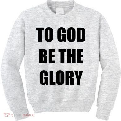 To God Be The Glory Kids Sweatshirt