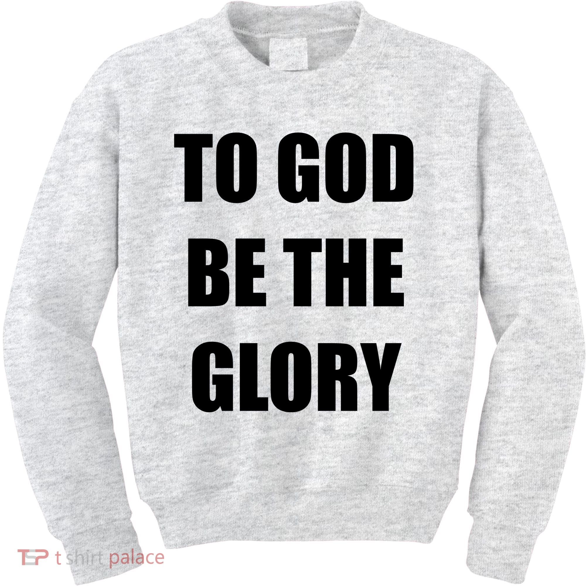 To God Be The Glory Kids Sweatshirt