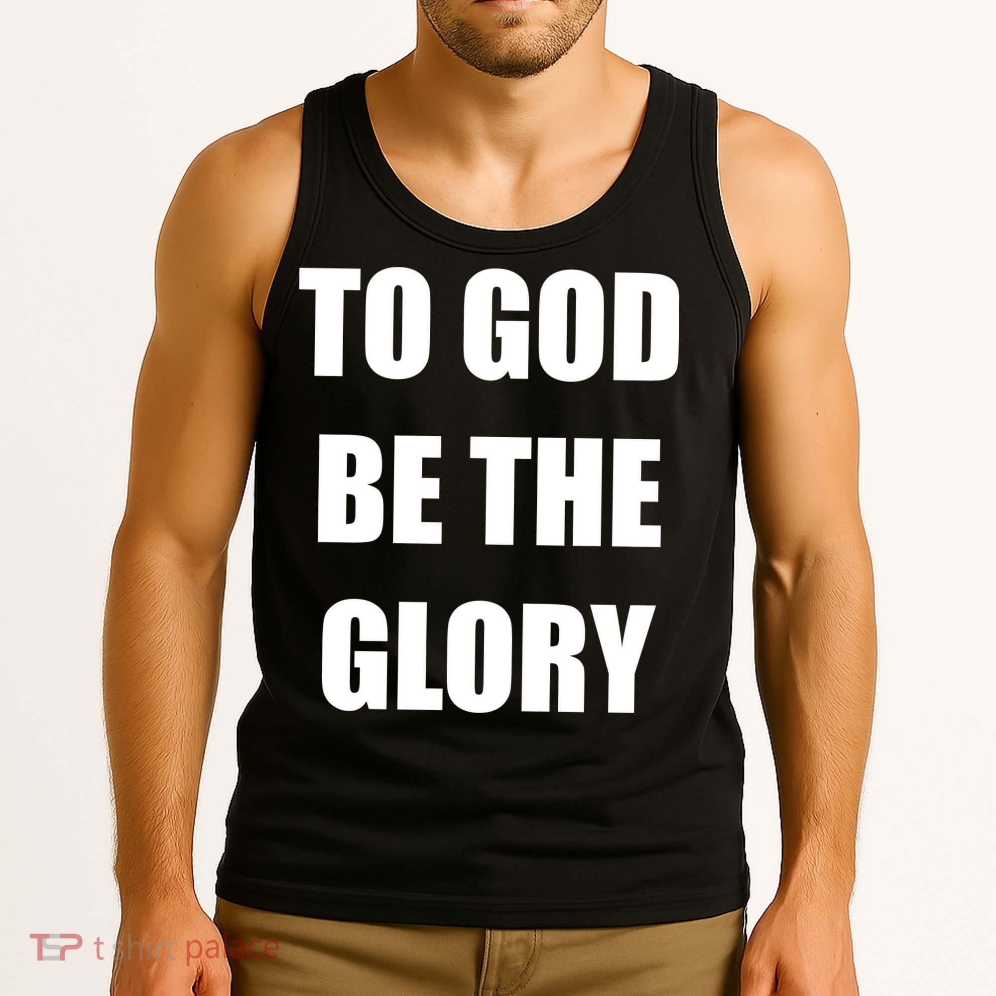 To God Be The Glory Tank Top