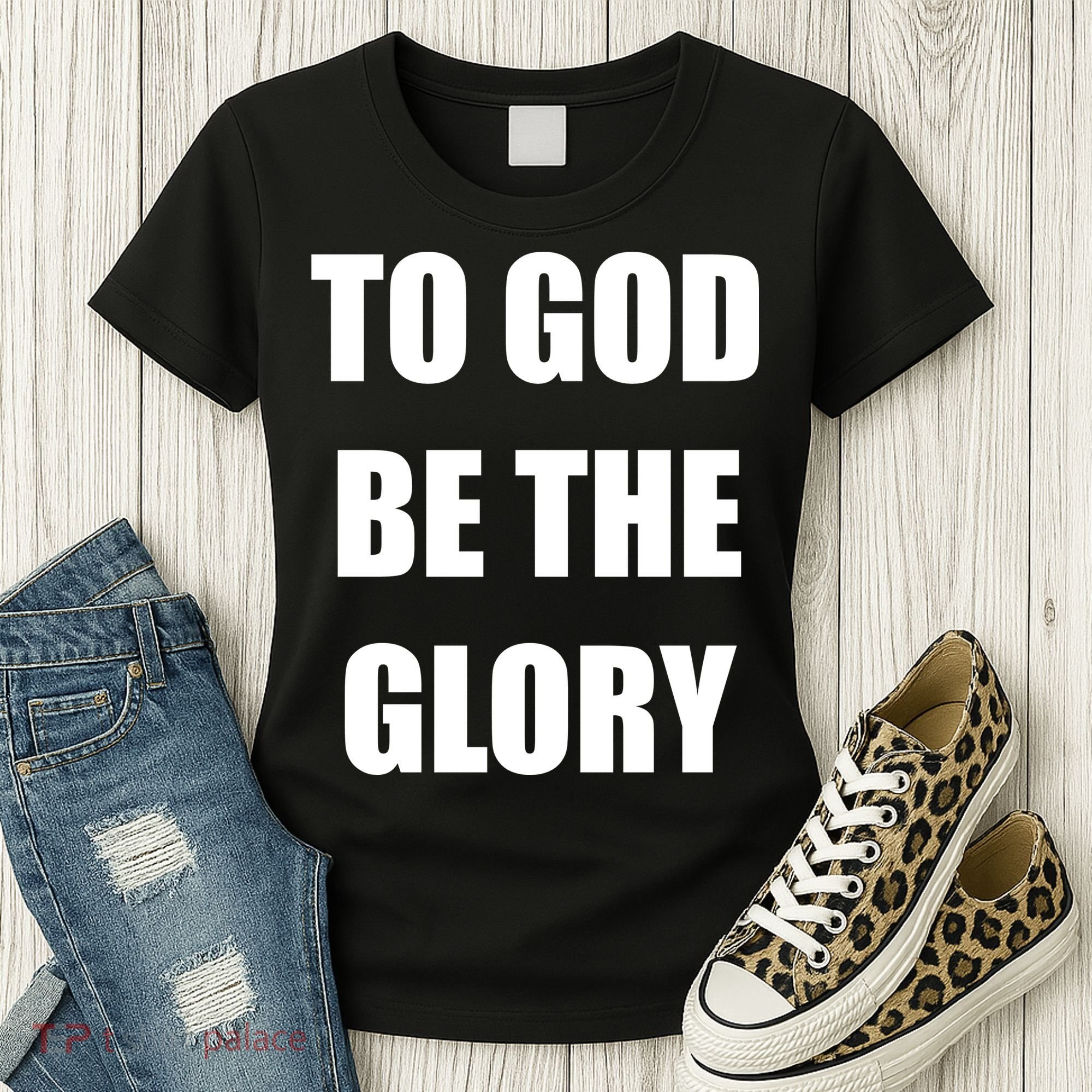 To God Be The Glory Women's T-Shirt