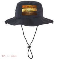 Thankful Grateful Blessed Thanksgiving Holiday Bucket Hat thumb 0
