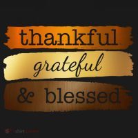 Thankful Grateful Blessed Thanksgiving Holiday Women's Hoodie thumb 2