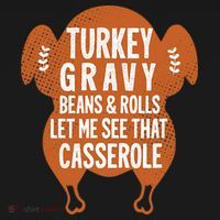 Turkey Gravy Beans And Rolls FunnyThanksgiving Apron thumb 3