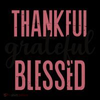 Thankful Grateful Blessed Cute Holiday Coffee Mug thumb 5