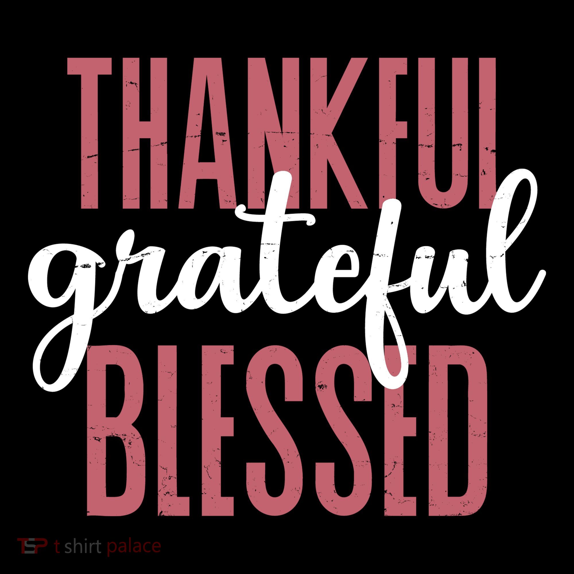 Thankful Grateful Blessed Cute Holiday Women's Hoodie
