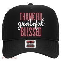 Thankful Grateful Blessed Cute Holiday Hat thumb 0