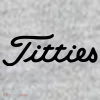 Titties Golf Bachelor Party Funny Golfing Gift Parody The Baniff Cuffed Pom Beanie thumb 2
