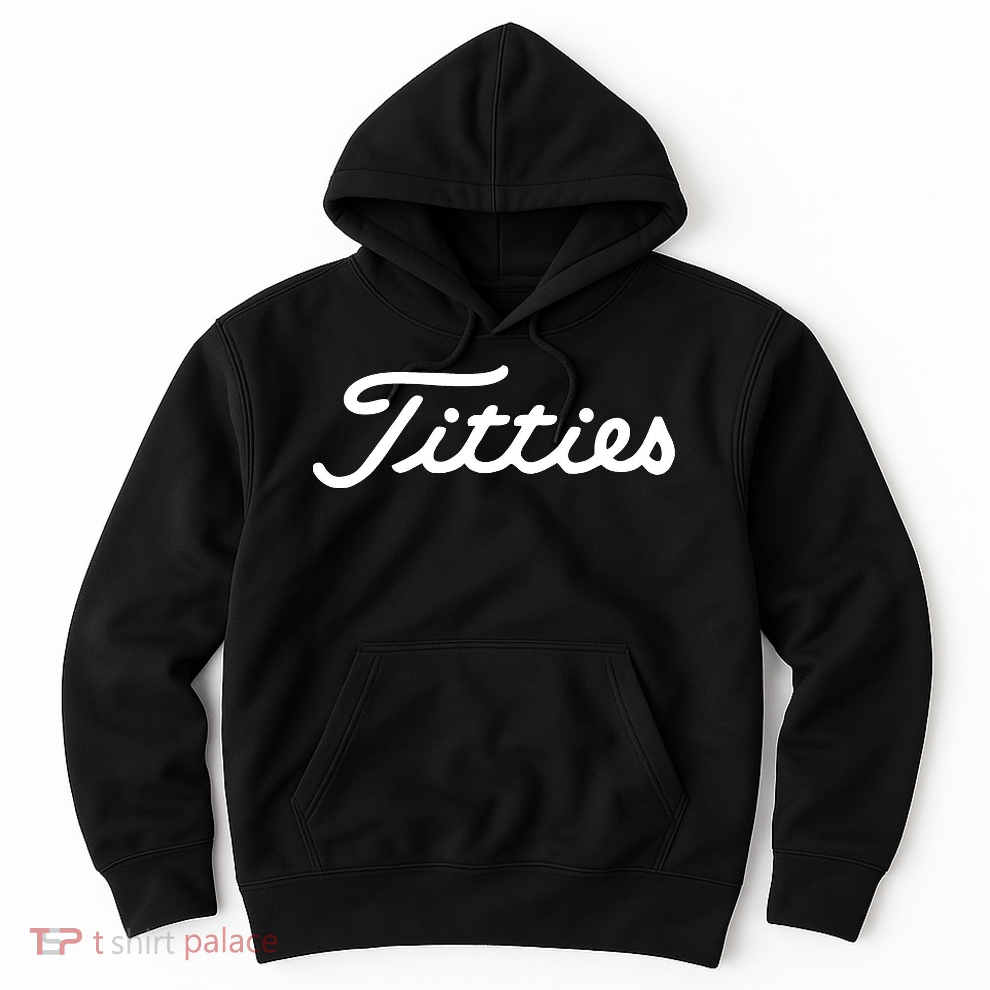 Titties Golf Bachelor Party Funny Golfing Gift Parody Hoodie