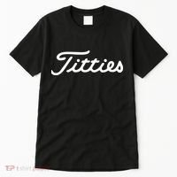 Titties Golf Bachelor Party Funny Golfing Gift Parody Tall T-Shirt thumb 0