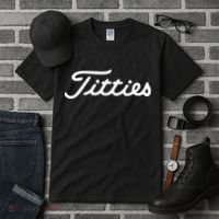 Titties Golf Bachelor Party Funny Golfing Gift Parody Tall T-Shirt thumb 3
