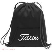 Titties Golf Bachelor Party Funny Golfing Gift Parody Sweatshirt Cinch Pack Bag thumb 0