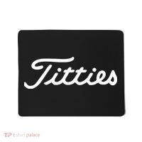 Titties Golf Bachelor Party Funny Golfing Gift Parody Mousepad thumb 0