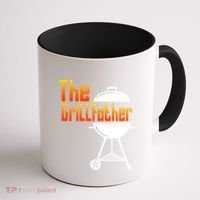 The Grillfather Barbecue Grill Master Smoker Funny Bbq Dad Gift Coffee Mug thumb 1