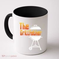 The Grillfather Barbecue Grill Master Smoker Funny Bbq Dad Gift Coffee Mug thumb 0