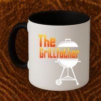 The Grillfather Barbecue Grill Master Smoker Funny Bbq Dad Gift Coffee Mug thumb 2