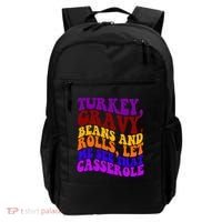 Turkey Gravy Beans And Rolls Let Me See That Casserole Backpack thumb 0