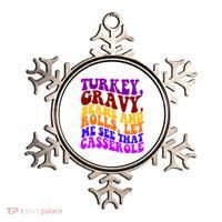Turkey Gravy Beans And Rolls Let Me See That Casserole Ornament thumb 0