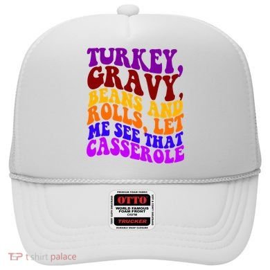 Turkey Gravy Beans And Rolls Let Me See That Casserole Hat