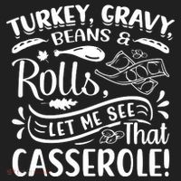 Turkey Gravy Beans & Rolls For Thanksgiving Women's Sweatshirt thumb 2