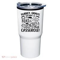 Turkey Gravy Beans & Rolls For Thanksgiving Tumbler thumb 0