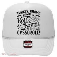 Turkey Gravy Beans & Rolls For Thanksgiving Hat thumb 0