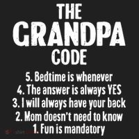 The Grandpa Code Cool Best Grandfather Humor Joke Tumbler thumb 3