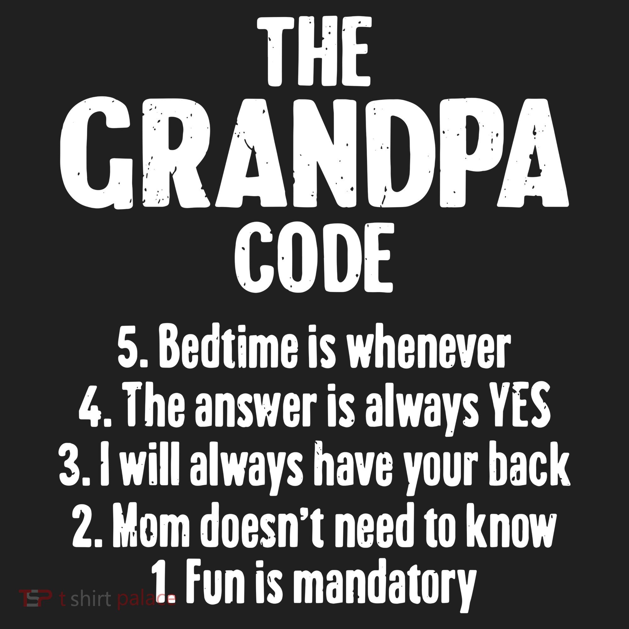 The Grandpa Code Cool Best Grandfather Humor Joke Golf Towel