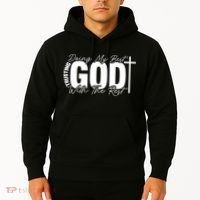 Trusting God Christian Quote Hoodie thumb 2
