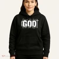 Trusting God Christian Quote Hoodie thumb 5