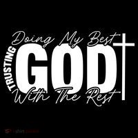 Trusting God Christian Quote Coaster thumb 2