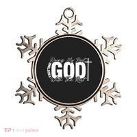 Trusting God Christian Quote Ornament thumb 0