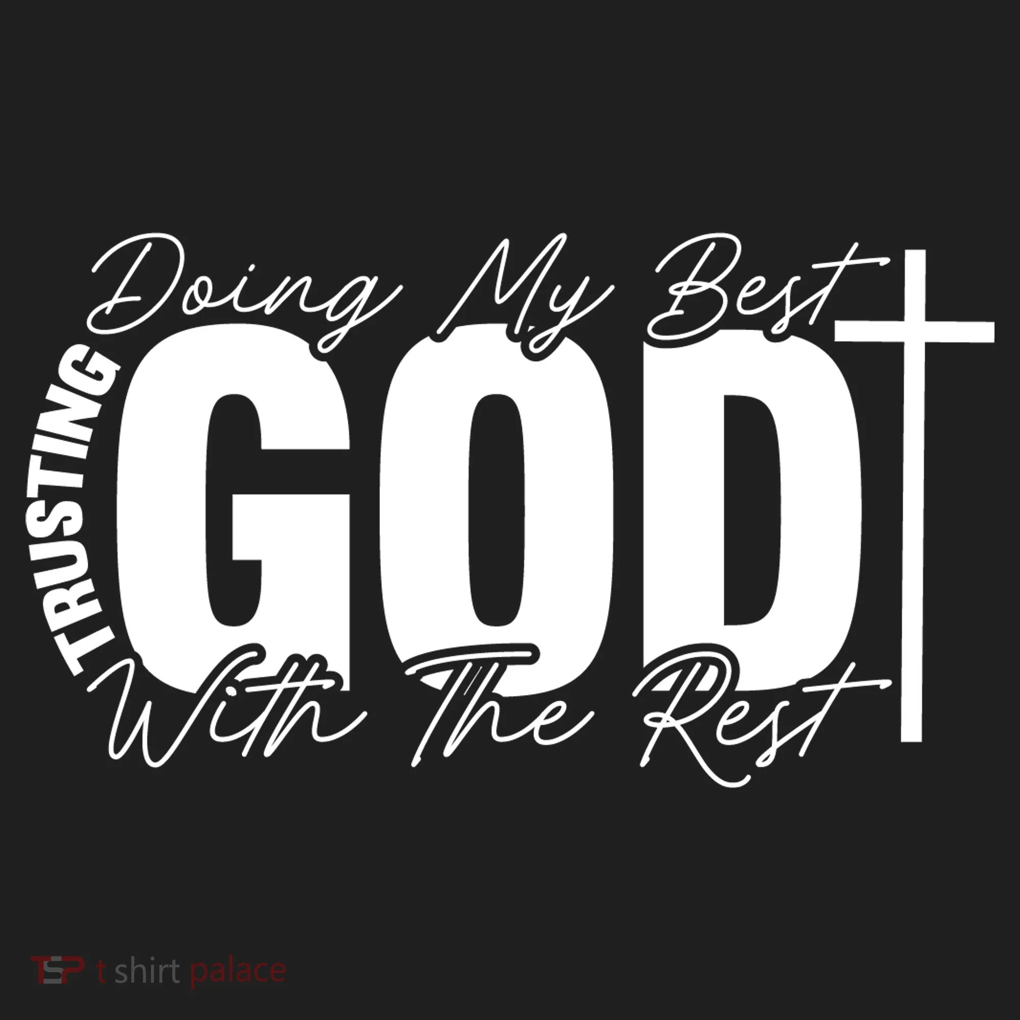 Trusting God Christian Quote Hat