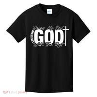 Trusting God Christian Quote Kids T-Shirt thumb 0