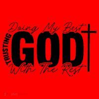 Trusting God Christian Quote Santa Hat thumb 1
