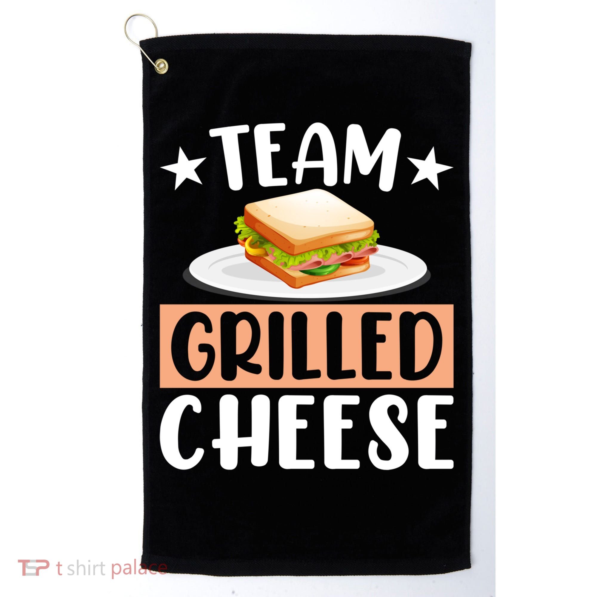 Team Grilled Cheese Gift Golf Towel