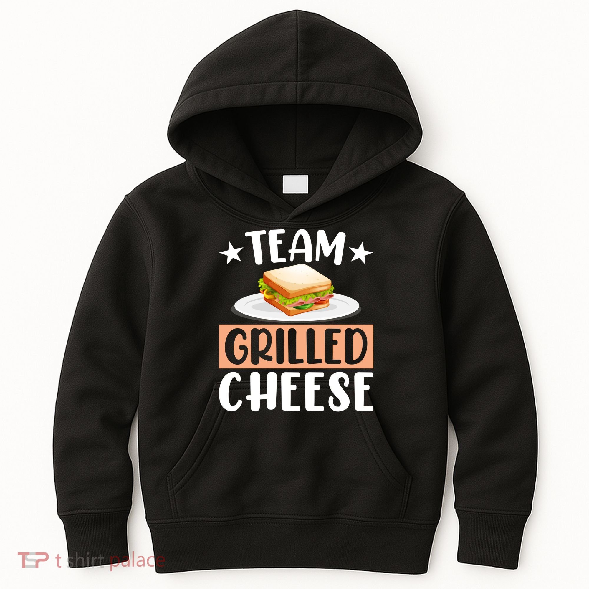 Team Grilled Cheese Gift Kids Hoodie