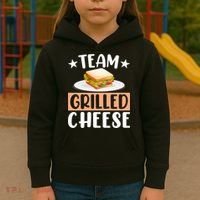 Team Grilled Cheese Gift Kids Hoodie thumb 3