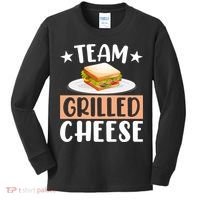 Team Grilled Cheese Gift Kids Long Sleeve Shirt thumb 0