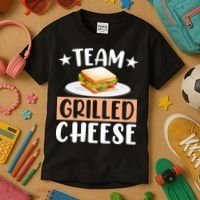 Team Grilled Cheese Gift Kids T-Shirt thumb 3