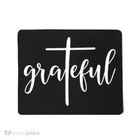The Grateful Cross Faith Christian Religious Jesus Easter Mousepad thumb 0