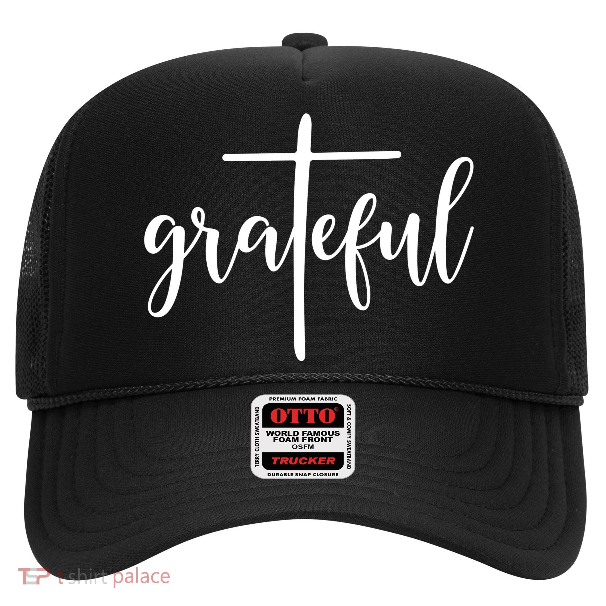 The Grateful Cross Faith Christian Religious Jesus Easter Hat