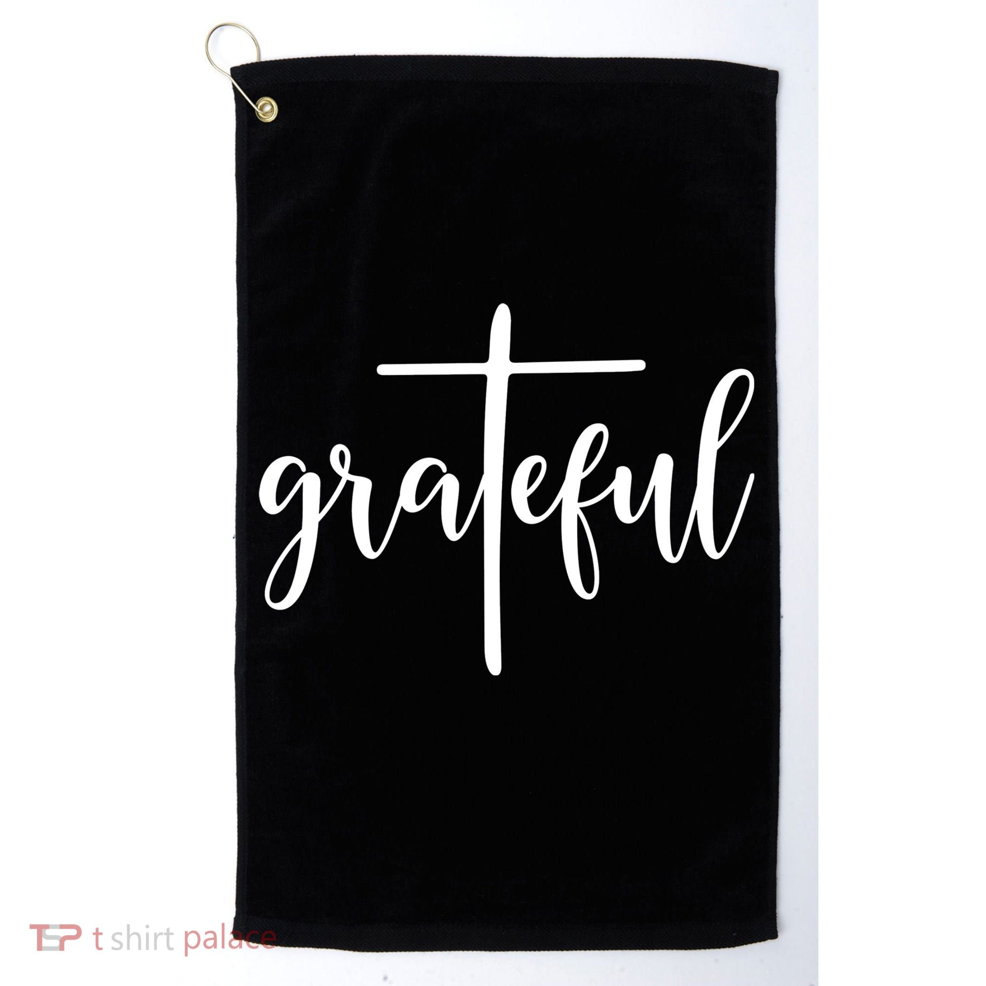 The Grateful Cross Faith Christian Religious Jesus Easter Golf Towel